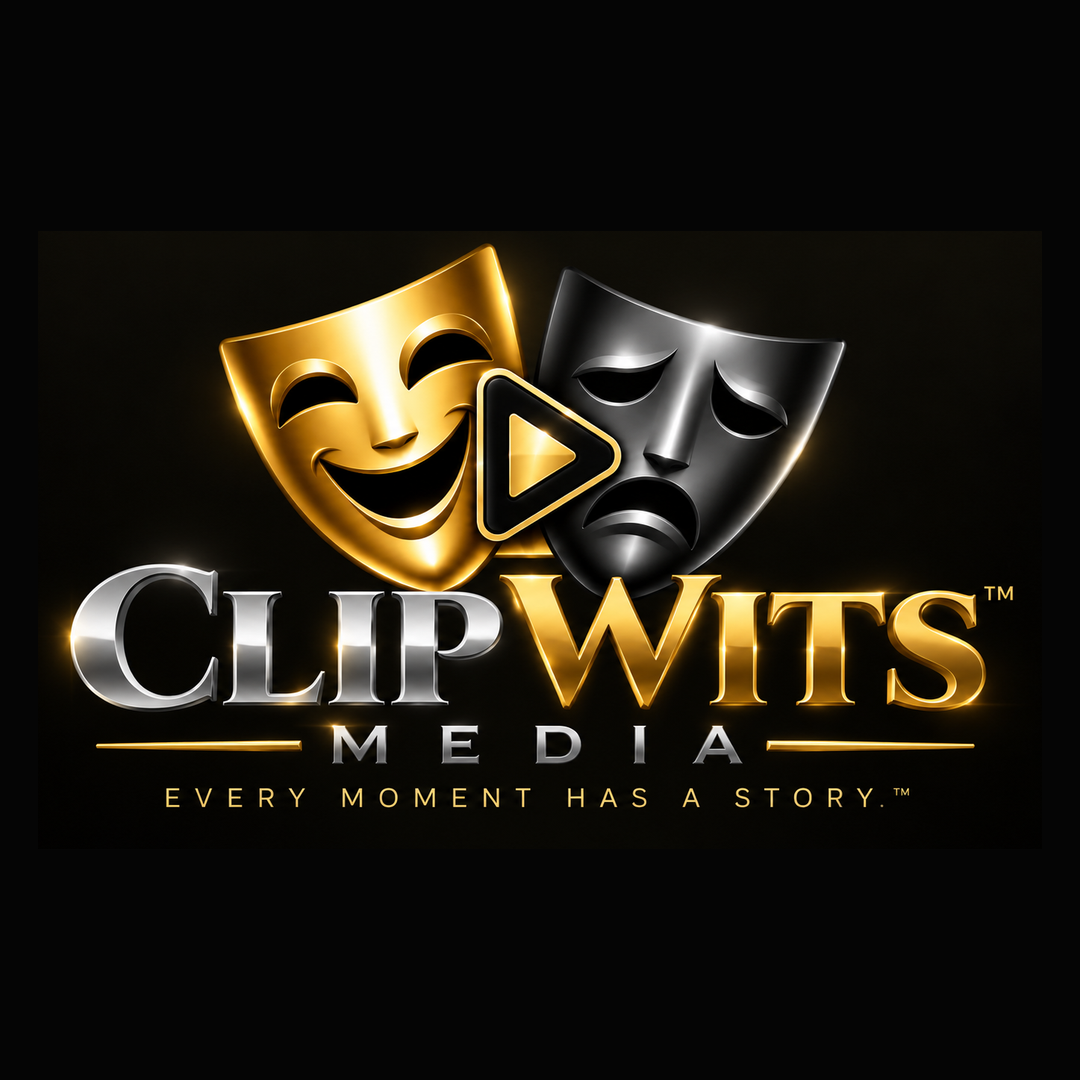 ClipWits Media masks and play icon